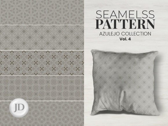 Azulejo Seamless Patterns Vol. 4: Evaluation for Professional Design Projects