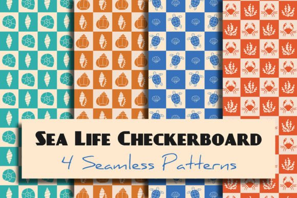 Bringing the Coast Home: How Sea Life Checkerboard Patterns Transform Summer Designs
