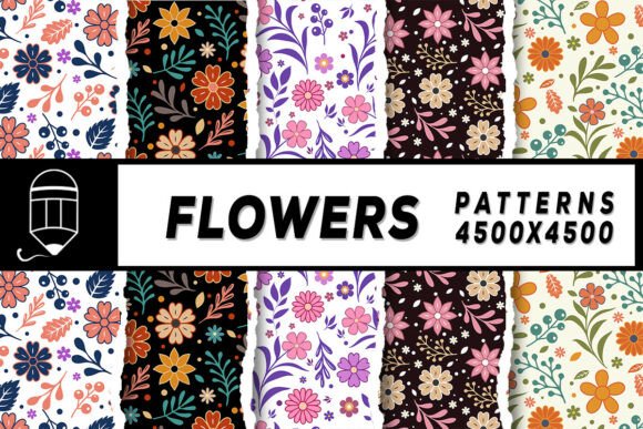 Flower Digital Papers Patterns: A Creative Resource Guide