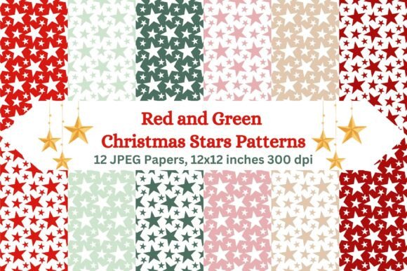 Red and Green Christmas Stars Patterns: A Comprehensive Evaluation