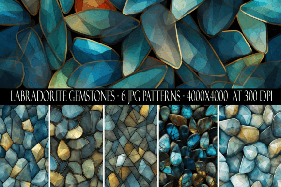 The Ultimate Guide to Labradorite Gemstone Seamless Patterns for Designers