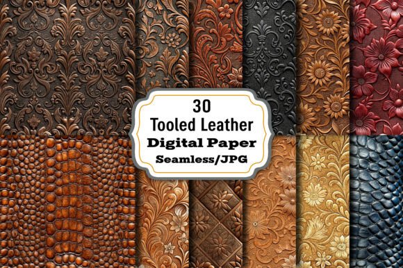 Unlocking Creativity: The Ultimate Guide to Seamless Tooled Leather Texture Patterns