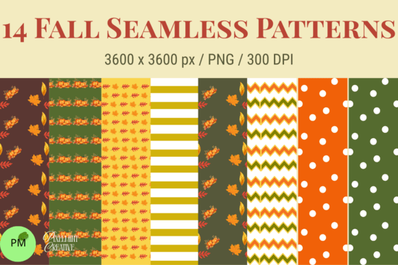 Unlocking the Power of Seasonal Design: A Deep Dive into 14 Seamless Fall Digital Patterns